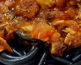 Foto del paso 3 de la receta: Espaguetis🍝Al Nero Di Seppia con Atún en Salsa Roja...!😋