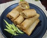 Foto langkah ke 7 dari resep Lumpia Rebung, Ayam & Ebi.