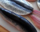 A picture of step 1 of Vickys Scottish Fried Herring in Oatmeal, GF DF EF SF NF.
