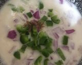A picture of step 1 of Suji ka chilla.