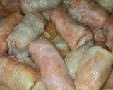 Pas rețetă Sărmăluțe din carne de porc în foi de varză acră 3 fotografie