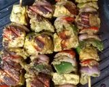 A picture of step 3 of Punjabi Hariyali Paneer Tikka.