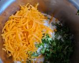 A picture of step 1 of Nutritious amaranth dosa.