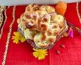 A picture of step 5 of Soft Greek Easter Cookies with Tsoureki Flavor.