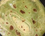 A picture of step 5 of 2 colour healthy paratha.