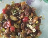 A picture of step 1 of Dry Fruit cake.