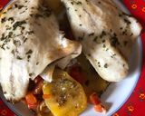 Foto del paso 10 de la receta Dorada al horno con patatas