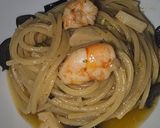 Foto del paso 6 de la receta Spaguettis con langostinos y anchoas