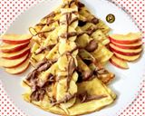 A picture of step 1 of Vanilla Crepes.