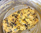 A picture of step 3 of Leftover Poha Amaranth Leaves Muthiya.