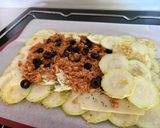 Foto del paso 3 de la receta: Pastel de calabacín y pollo