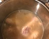 A picture of step 6 of Chicken Arroz Caldo.