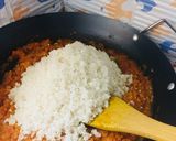 Foto del paso 5 de la receta: Paella sencilla de choros y gambas al vino blanco!