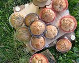 Foto del paso 4 de la receta: Muffins integrales de manzana y pera🌹 (sin huevo)