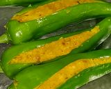 A picture of step 5 of Jodhpuri Mirchi Vada.