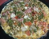 Foto del paso 10 de la receta: Tarta Multicolor de jamón y verduras 😍😍😍❤