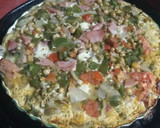 Foto del paso 10 de la receta: Tarta Multicolor de jamón y verduras 😍😍😍❤