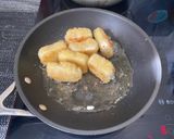 A picture of step 6 of Japanese tofu katsu curry.