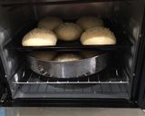 Foto langkah ke 4 dari resep Burger Buns (tanpa telur) “empuuk”.