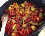 Une image de l'étape 12 de Pommes de terre roseval sautées aux poivrons corne et herbes aromatiques.