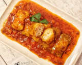 Foto langkah ke 7 dari resep Sawi Gulung Isi Ayam.