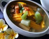 Foto langkah ke 4 dari resep Sayur Jagung Manis Temu Kunci.