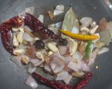 A picture of step 1 of Butter paneer masala.
