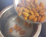 A picture of step 1 of Almond Flakes at home.