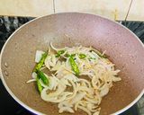 A picture of step 6 of Veg Macaroni.