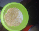Foto del paso 2 de la receta: Falsa tarta de manzana con natillas y galletas con coco