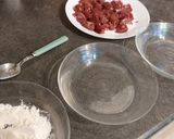 Une image de l'étape 2 de Rognons de veau panés et sa sauce à la moutarde.