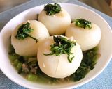 Hình bước làm 6 của món Củ cải hầm thịt bằm