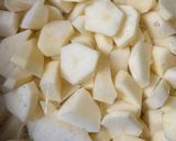 Tépett hús, hagymás törtkrumplival recept fázis 3 fotója