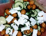 Russian inspired Greece salad recipe step 2 photo