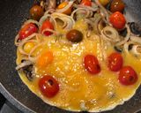 Foto del paso 7 de la receta Frittata de verduras con queso