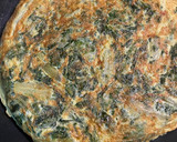 Foto del paso 5 de la receta: Tortilla de acelgas con jamón muy fácil y rica en hierro