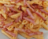 Foto del paso 8 de la receta Macarrones con bacon y salsa aurora