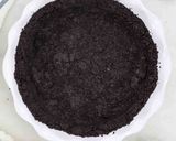 A picture of step 1 of Oreo cake.