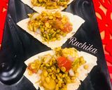 A picture of step 5 of Papad Bhel Bites.