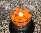 Foto del paso 2 de la receta Carrot cake con frosting de chocolate blanco
