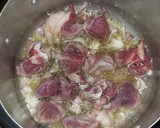 A picture of step 3 of Rice and stew with cabbage salad.