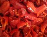 صورة لخطوة 1 من وصفة هريسة الفلفل الاحمر 🌶🌶🌶