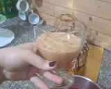 صورة لخطوة 1 من وصفة تحلية الفلان فاني وفراولة مع الفواكه🍓🍑🍌🍸