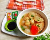 Foto langkah ke 6 dari resep Cilok kuah.