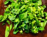 Hình bước làm 5 của món Bún dọc mùng