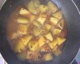 A picture of step 4 of Sweet and sour raw mango.