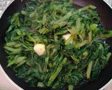 A picture of step 1 of Chicken Breast Roll-Ups with Swiss Chard and Parmesan Cream.