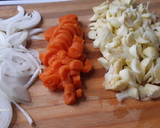 Foto del paso 1 de la receta: Verduras con salsa Perrins (aprovechamiento)