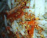 A picture of step 2 of Chips Pakoray.