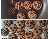 Foto langkah ke 6 dari resep Chocolatos Cookies (4 Bahan & No oven).